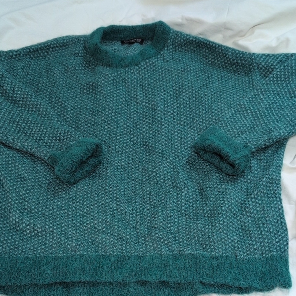 Banana Republic Emerald Green Alpaca Sweater